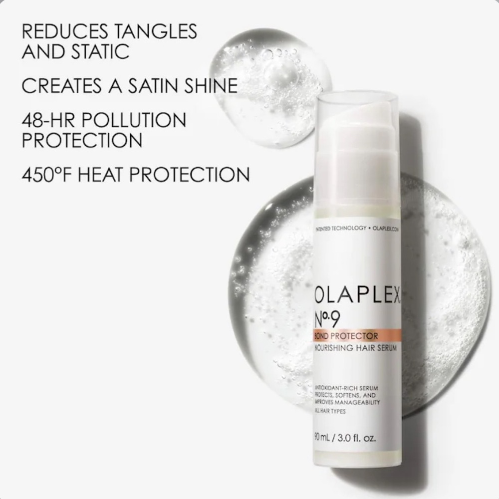 NEW Olaplex
No. 9 Bond Protector Nourishing Hair Serum